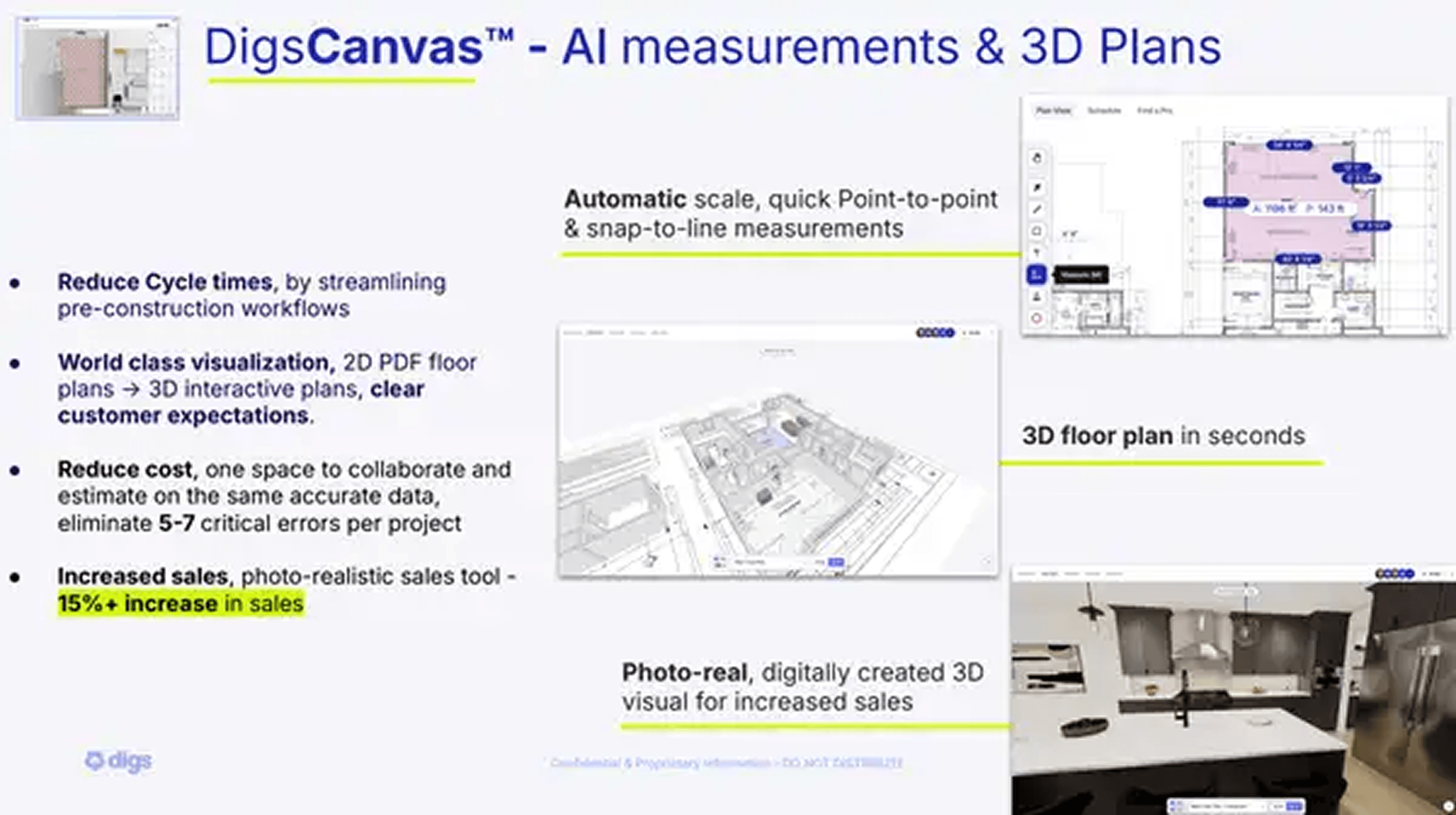 Digs pitch deck — slide 7