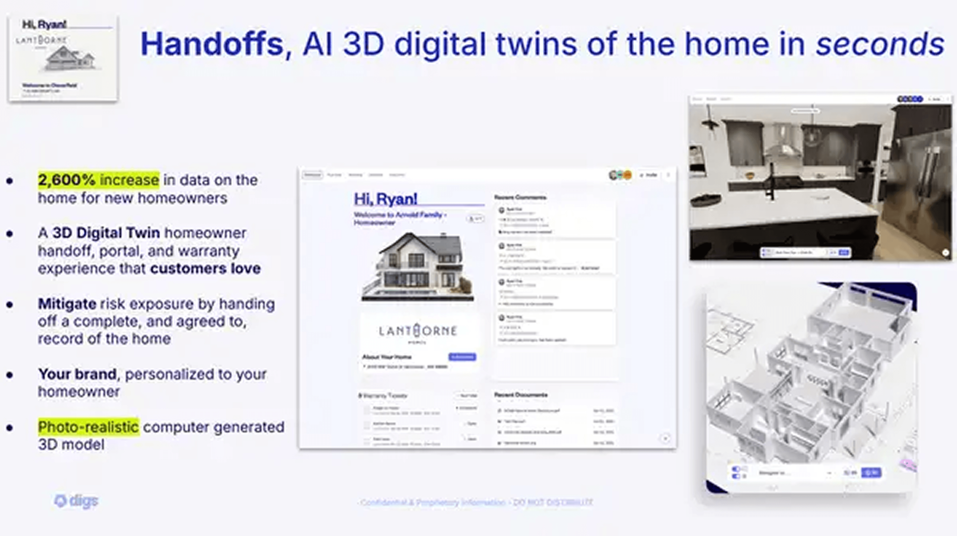 Digs pitch deck — slide 11