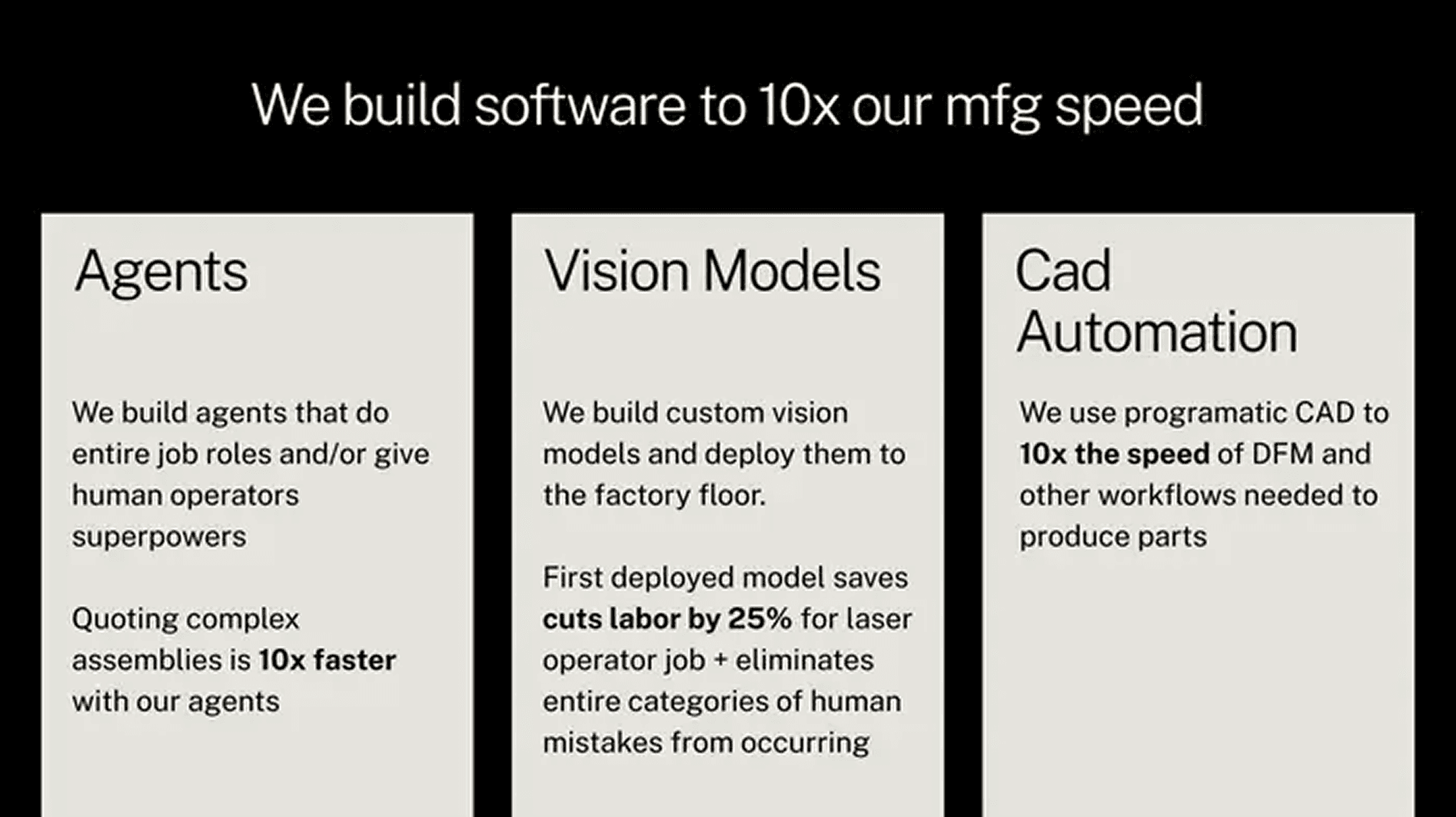 RMFG pitch deck — slide 12